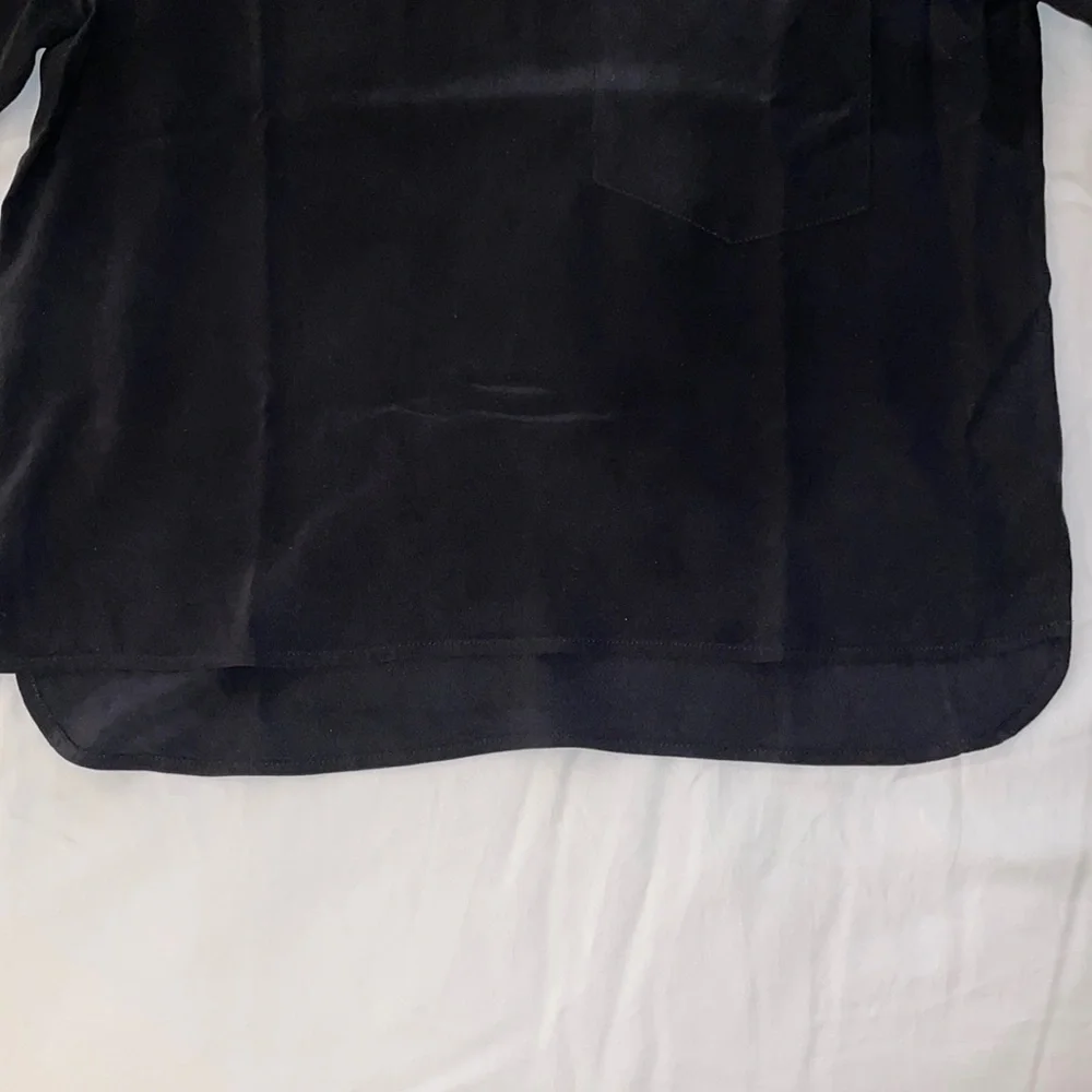 Washable Silk Pocket tee - Picture 4 of 7